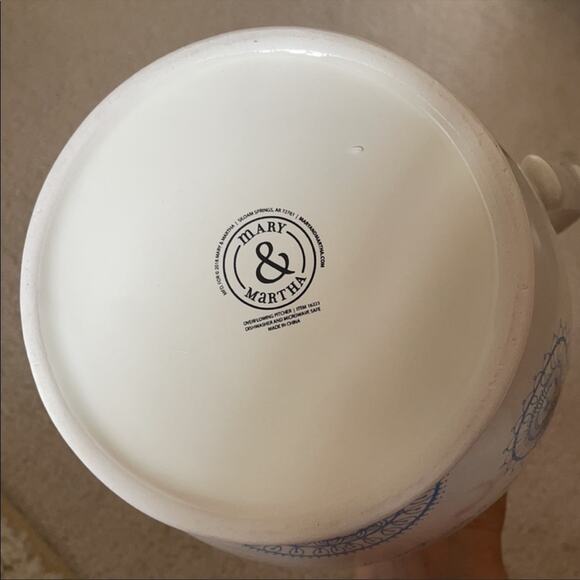 NIB! Mary & Martha Overflowing Pitcher Ceramic Doilies w/ saying - Picture 3 of 4